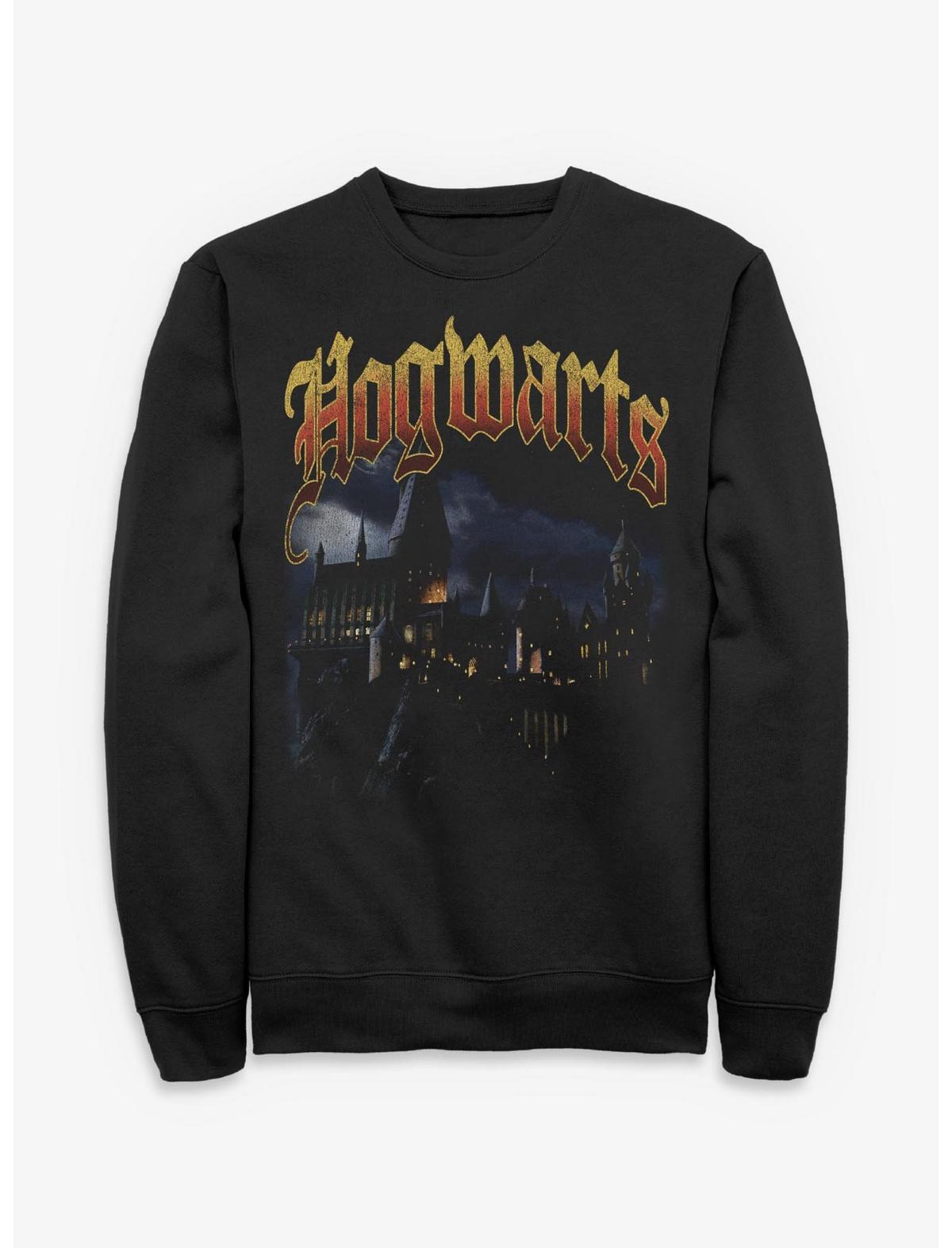 Harry Potter Hogwarts Castle At Night Sweatshirt - US 8224