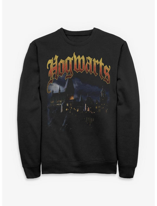 Harry Potter Hogwarts Castle At Night Sweatshirt - US 8224