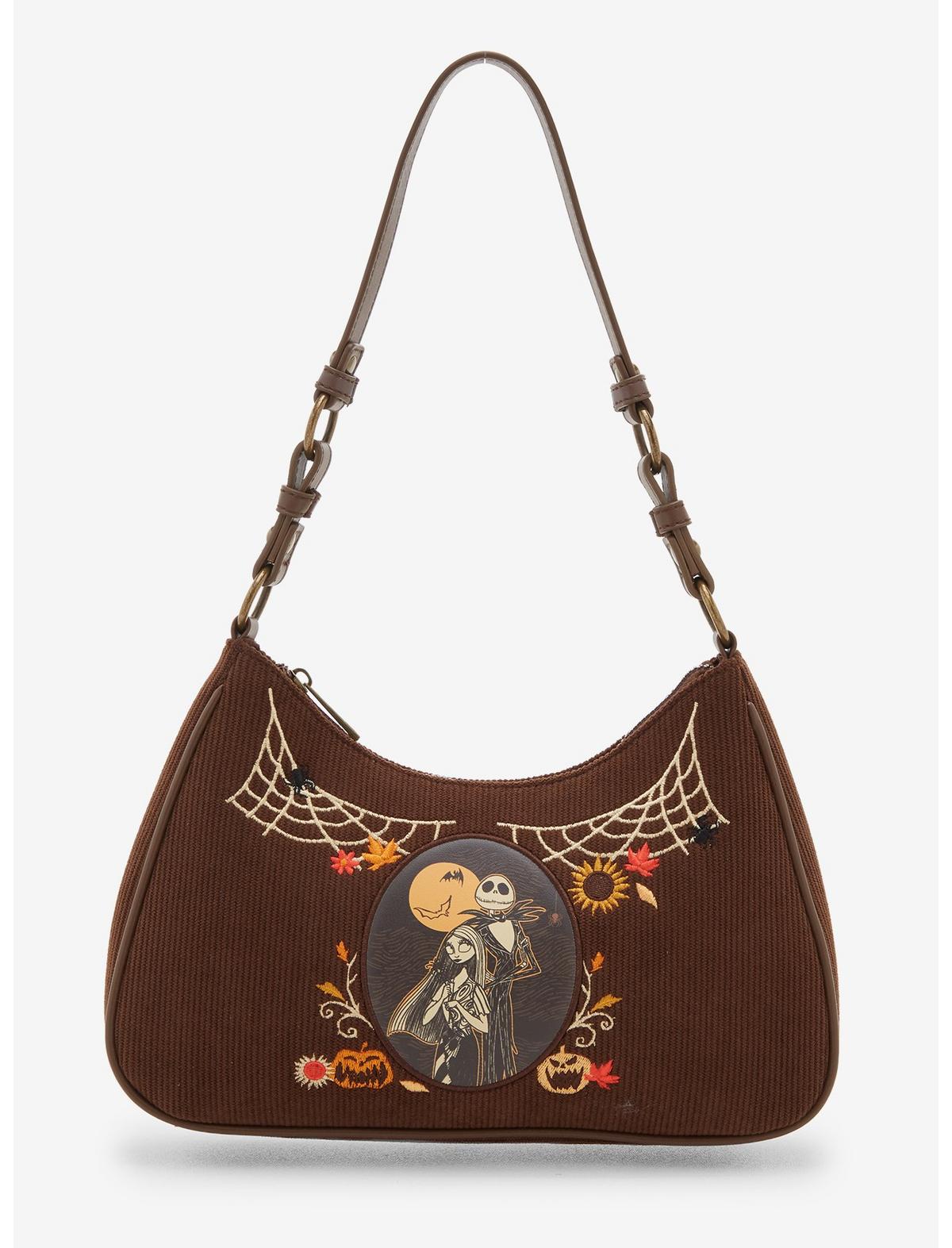 Her Universe The Nightmare Before Christmas Harvest Corduroy Shoulder Bag - US 4142