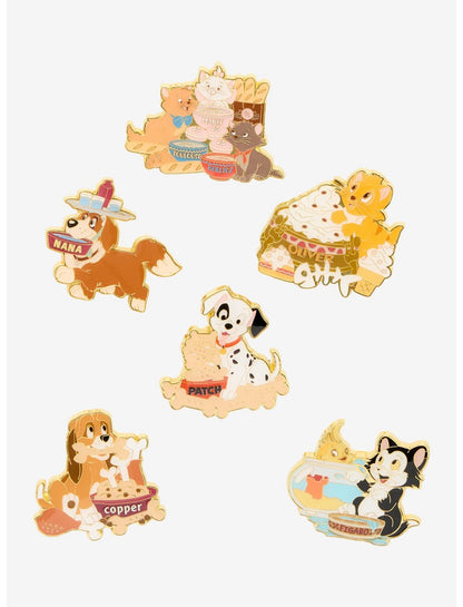 Loungefly Disney Cats & Dogs Treats Blind Box Enamel Pin Hot Topic Exclusive - US 6387