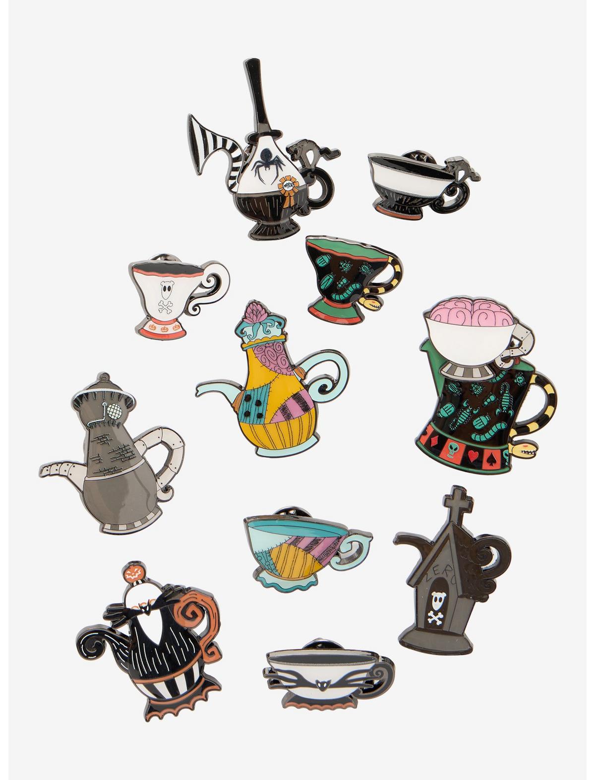 Loungefly The Nightmare Before Christmas Tea Blind Box Enamel Pin - US 6433