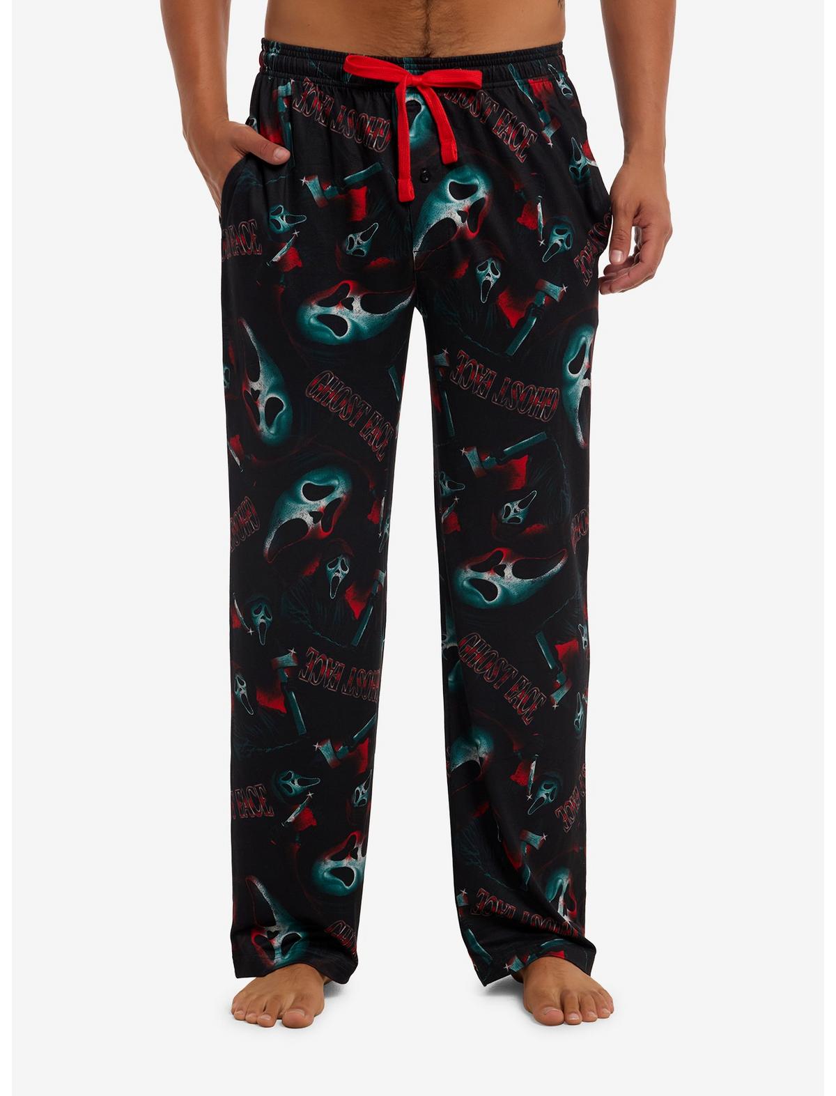 Ghost Face Mask Pajama Pants - US 1389