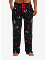 Ghost Face Mask Pajama Pants - US 1389