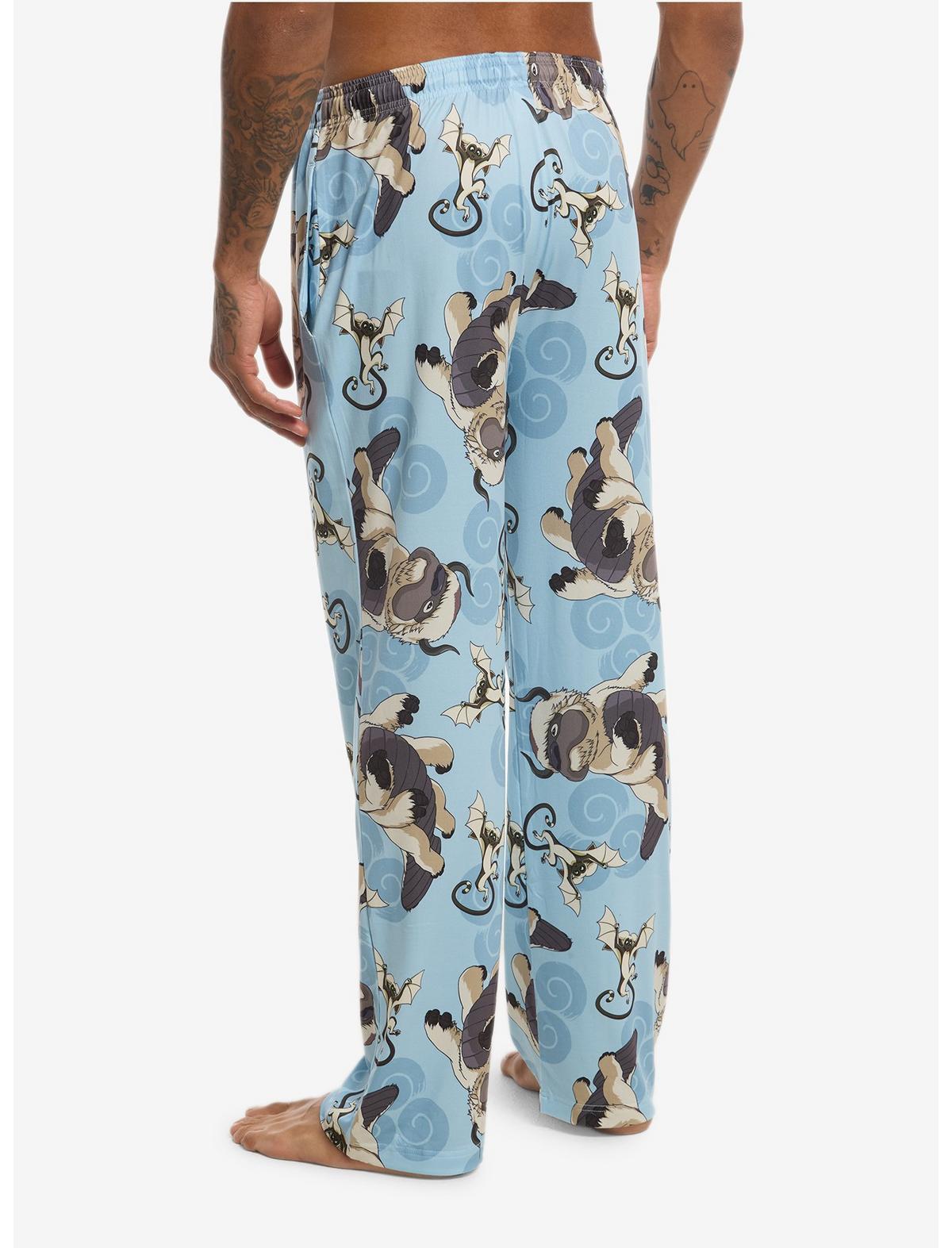 Avatar: The Last Airbender Appa & Momo Pajama Pants - US 4098