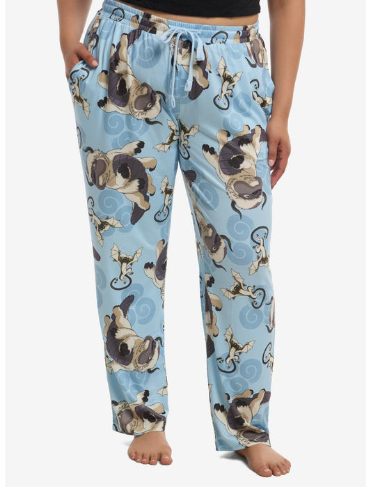 Avatar: The Last Airbender Appa & Momo Pajama Pants Plus Size - US 8431