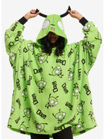 Invader Zim GIR Ears Fuzzy Oversized Hoodie - US 4525