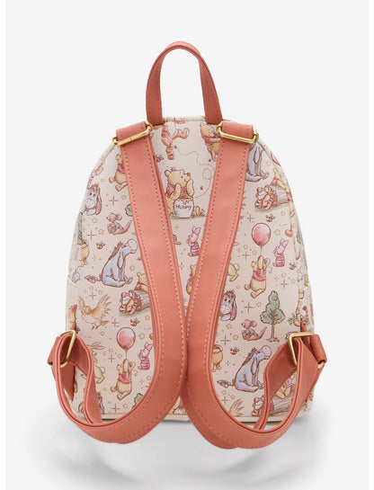 Loungefly Disney Winnie The Pooh Character Sketch Mini Backpack - US 6720