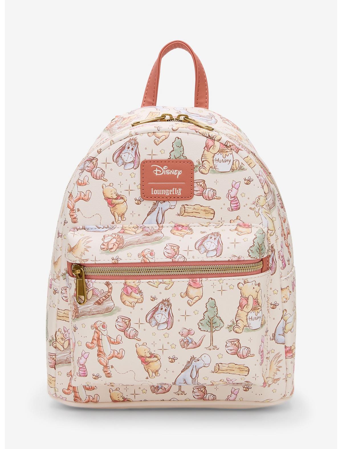 Loungefly Disney Winnie The Pooh Character Sketch Mini Backpack - US 6720