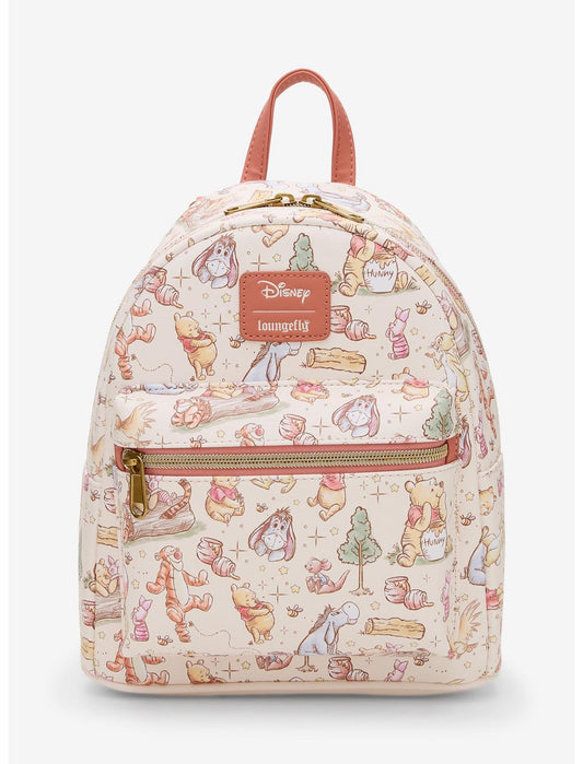 Loungefly Disney Winnie The Pooh Character Sketch Mini Backpack - US 6720