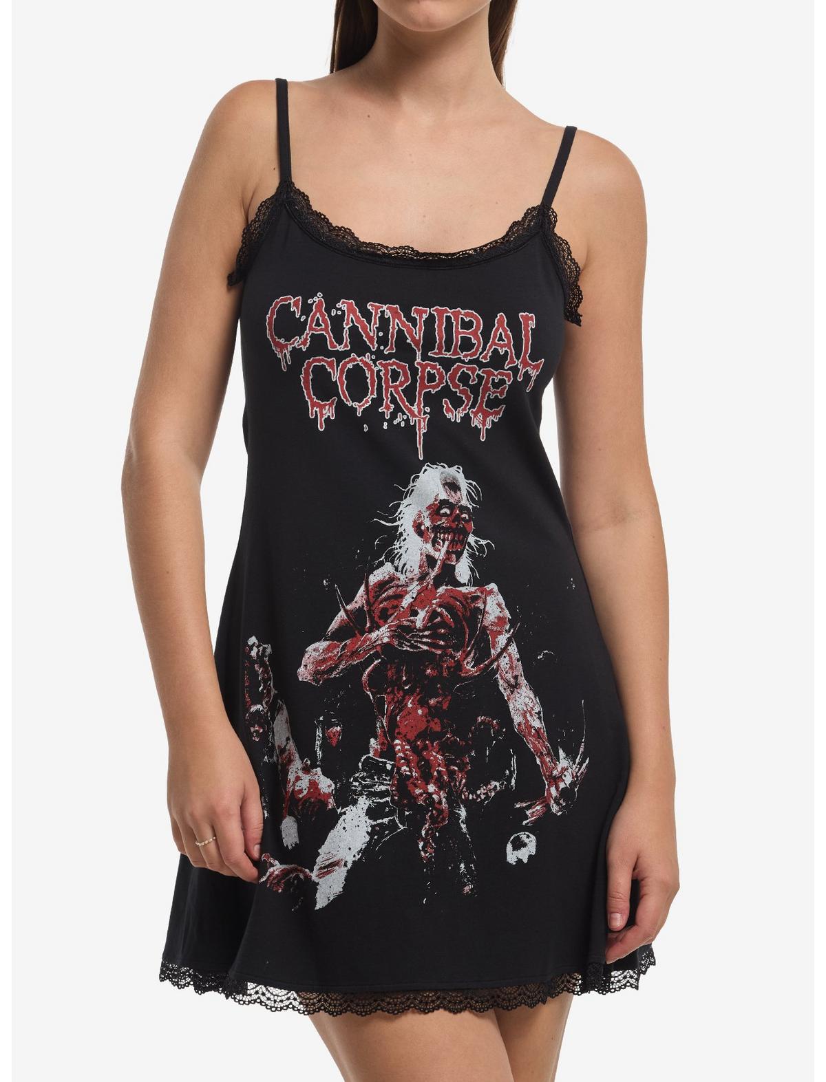 Cannibal Corpse Bloody Zombie Cami Dress - US 2584