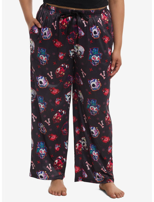 Helluva Boss Chibi Character Pajama Pants Plus Size - US 3253