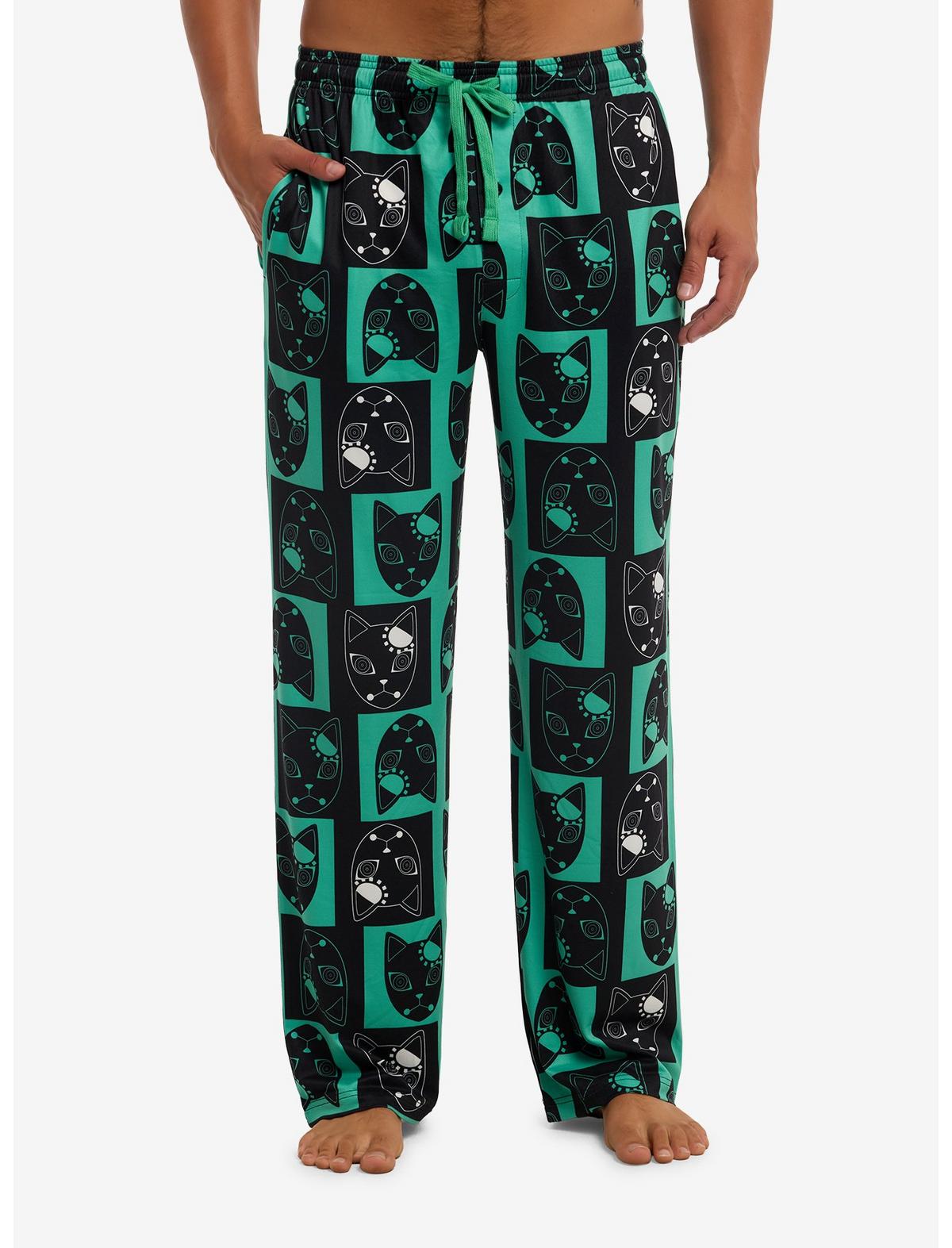 Demon Slayer: Kimetsu No Yaiba Fox Mask Pajama Pants - US 0119