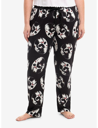 Friday The 13th Masks Pajama Pants Plus Size - US 2231