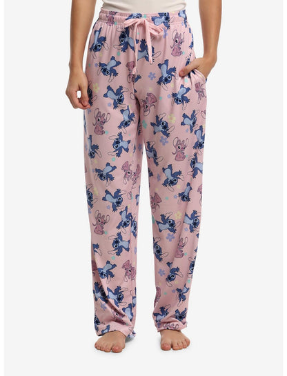 Disney Stitch & Angel Flower Pajama Pants - US 1051