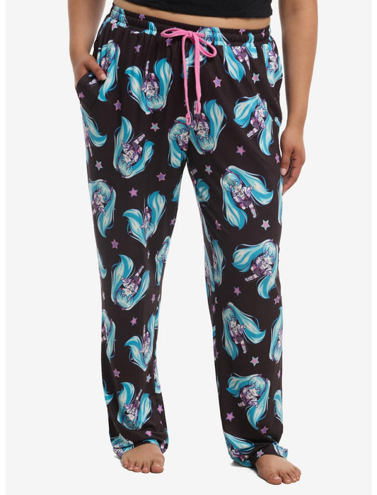 Hatsune Miku Stars Pajama Pants Plus Size - US 6444