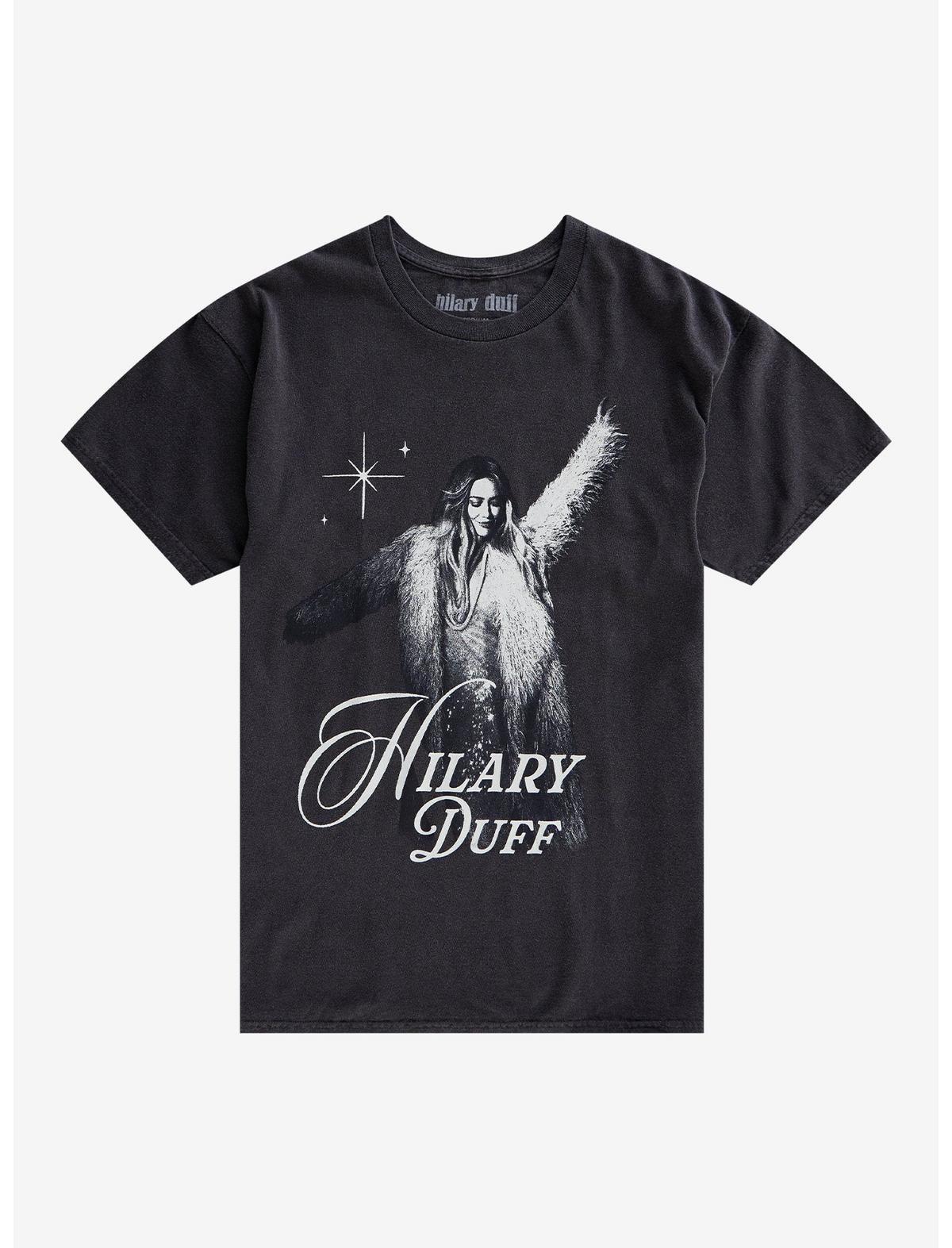 Hilary Duff Sparkle Pigment-Dye T-Shirt - US 8930