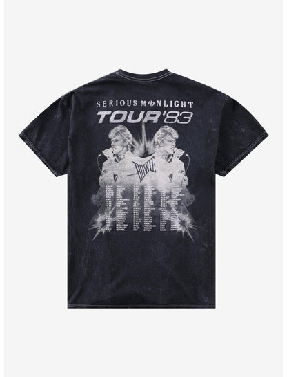 David Bowie Serious Moonlight Tour T-Shirt - US 5058