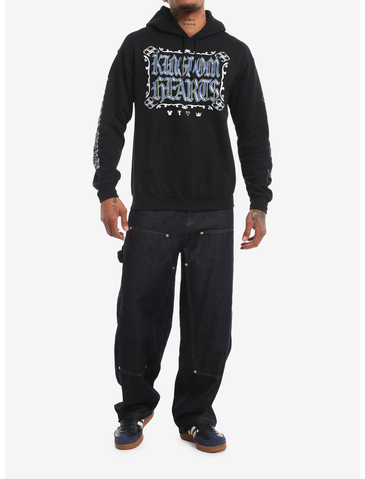 Disney Kingdom Hearts Stained Glass Hoodie - US 3297