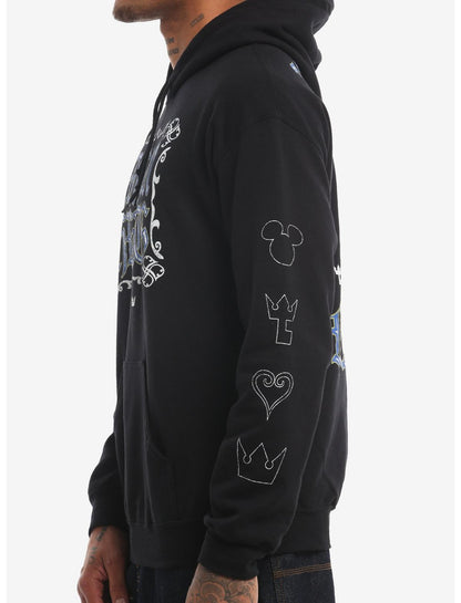 Disney Kingdom Hearts Stained Glass Hoodie - US 3297