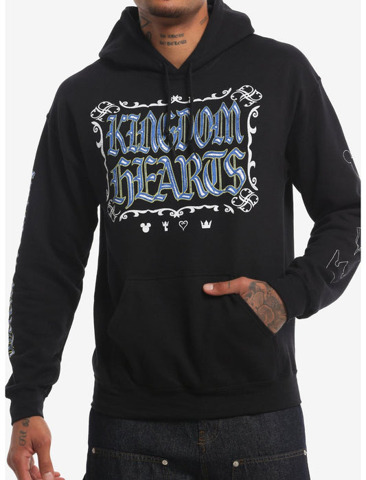 Disney Kingdom Hearts Stained Glass Hoodie - US 3297