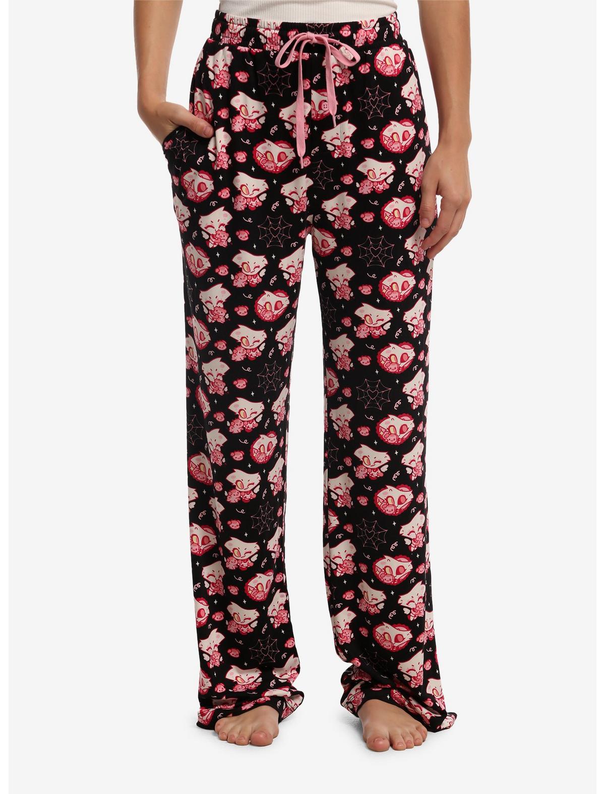 Hazbin Hotel Chibi Angel Dust Pajama Pants - US 6737