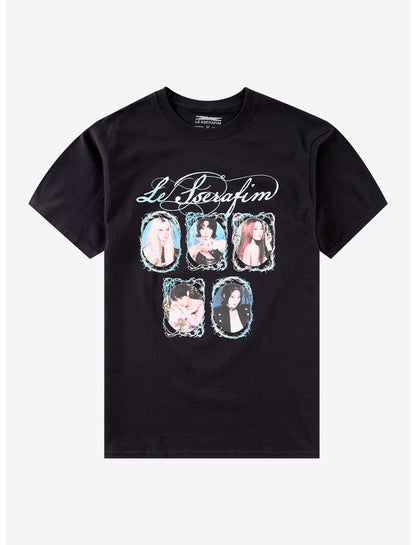 LE SSERAFIM Group T-Shirt Hot Topic Exclusive - US 5251