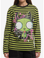 Invader Zim GIR Star Stripe Long-Sleeve T-Shirt - US 7927
