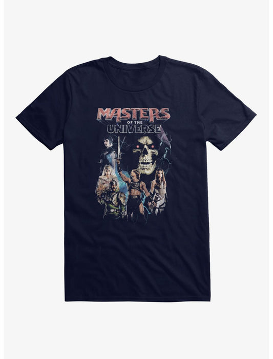 Masters Of The Universe Vintage Movie Character Poster T-Shirt - US 6359