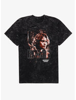 Masters Of The Universe He-Man Collage Mineral Wash T-Shirt - US 8188