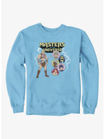 Masters Of The Universe He-Man With Character Bubbles Crew Sweatshirt - US 7131