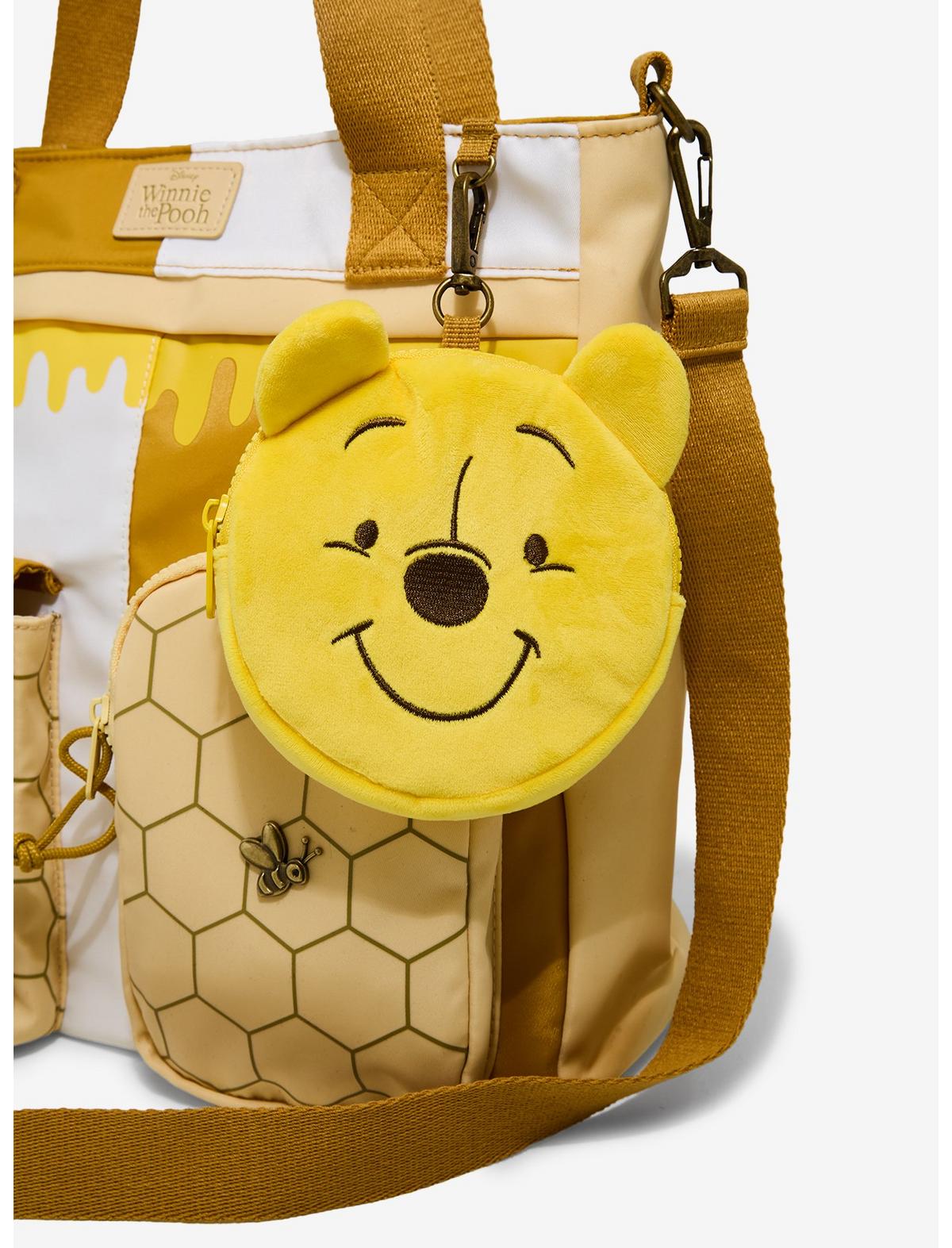 Disney Winnie The Pooh Cargo Tote Bag With Coin Purse - US 9715