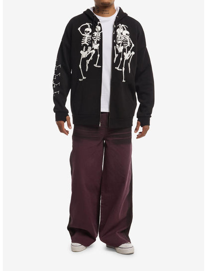 Disney Silly Symphony The Skeleton Dance Hoodie - US 5046