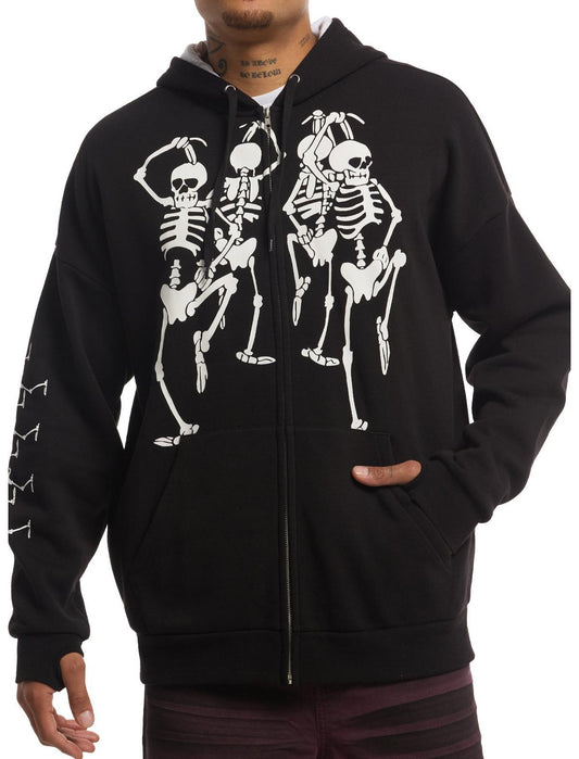 Disney Silly Symphony The Skeleton Dance Hoodie - US 5046