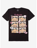 Lovelymocha Grid Icon T-Shirt - US 4630