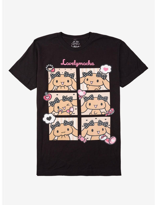Lovelymocha Grid Icon T-Shirt - US 4630