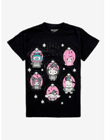 Hello Kitty And Friends Halloween Portrait T-Shirt - US 1976