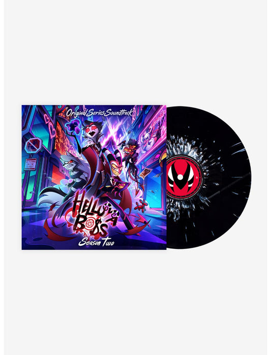 Helluva Boss: Season 2 Original Series Soundtrack (Black Splatter) Vinyl LP Hot Topic Exclusive - US 3048