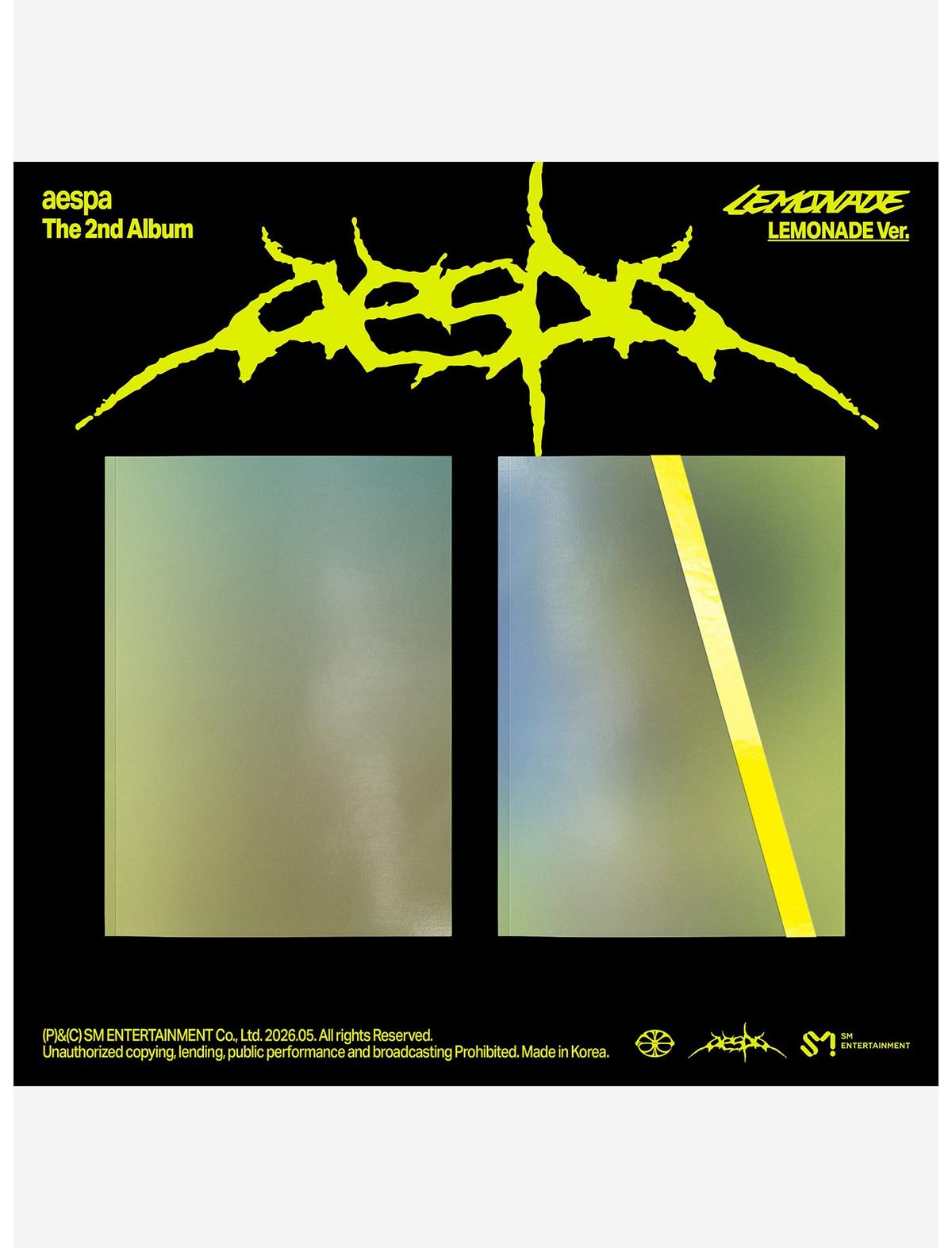 aespa The 2nd Album LEMONADE (LEMONADE Ver.) CD - US 4343