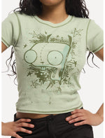 Invader Zim GIR Girls T-Shirt - US 7105