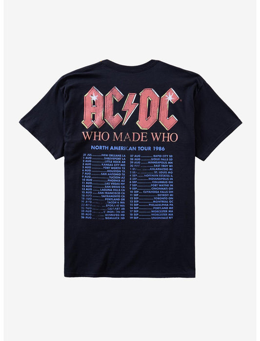 AC/DC Who Made Who Tour T-Shirt - US 3755