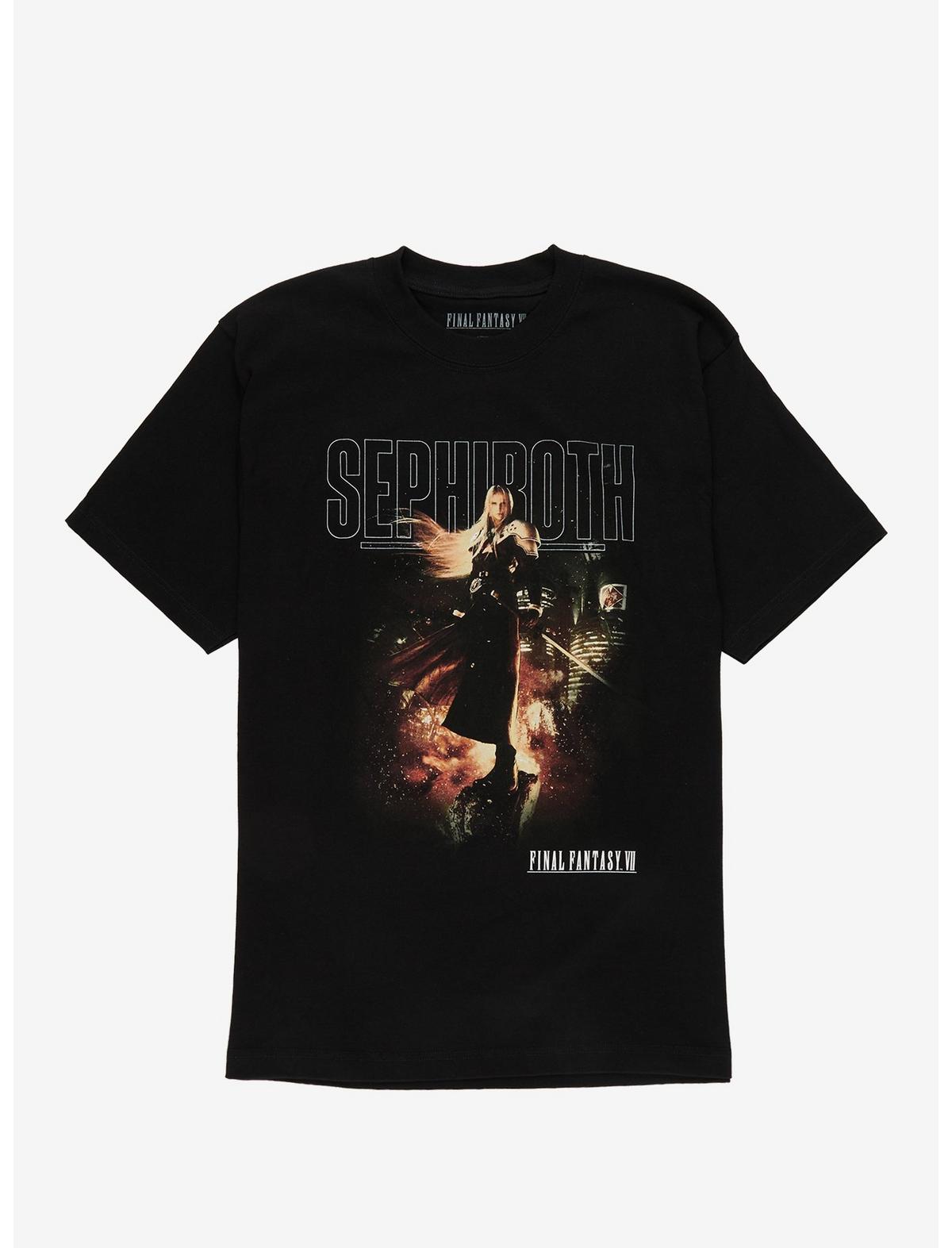 FINAL FANTASY VII REMAKE Sephiroth T-Shirt Hot Topic Exclusive - US 1569