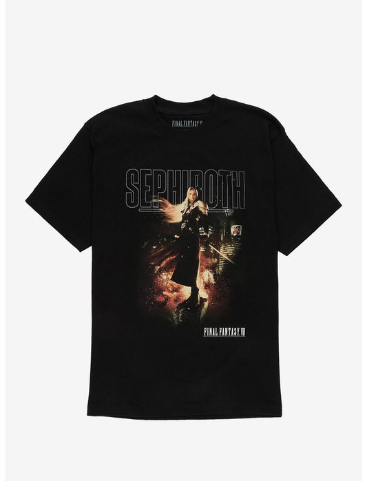 FINAL FANTASY VII REMAKE Sephiroth T-Shirt Hot Topic Exclusive - US 1569