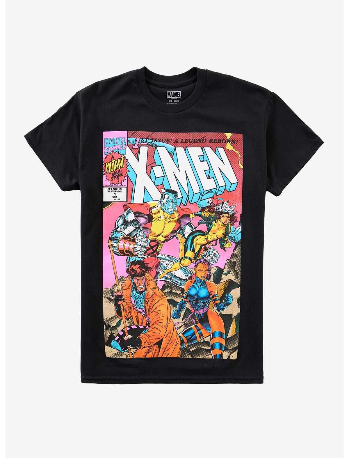 Marvel X-Men Group Variant Comic Cover T-Shirt - US 4180