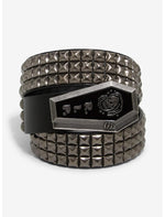 Coffin Pyramid Stud Belt - US 7897