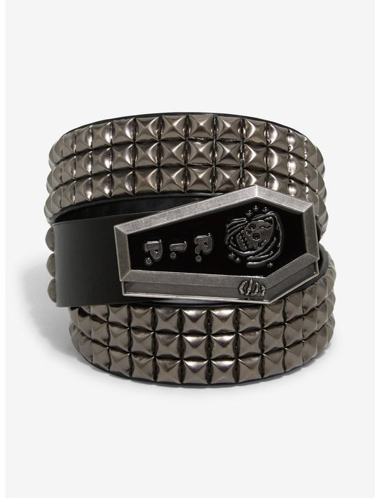 Coffin Pyramid Stud Belt - US 7897