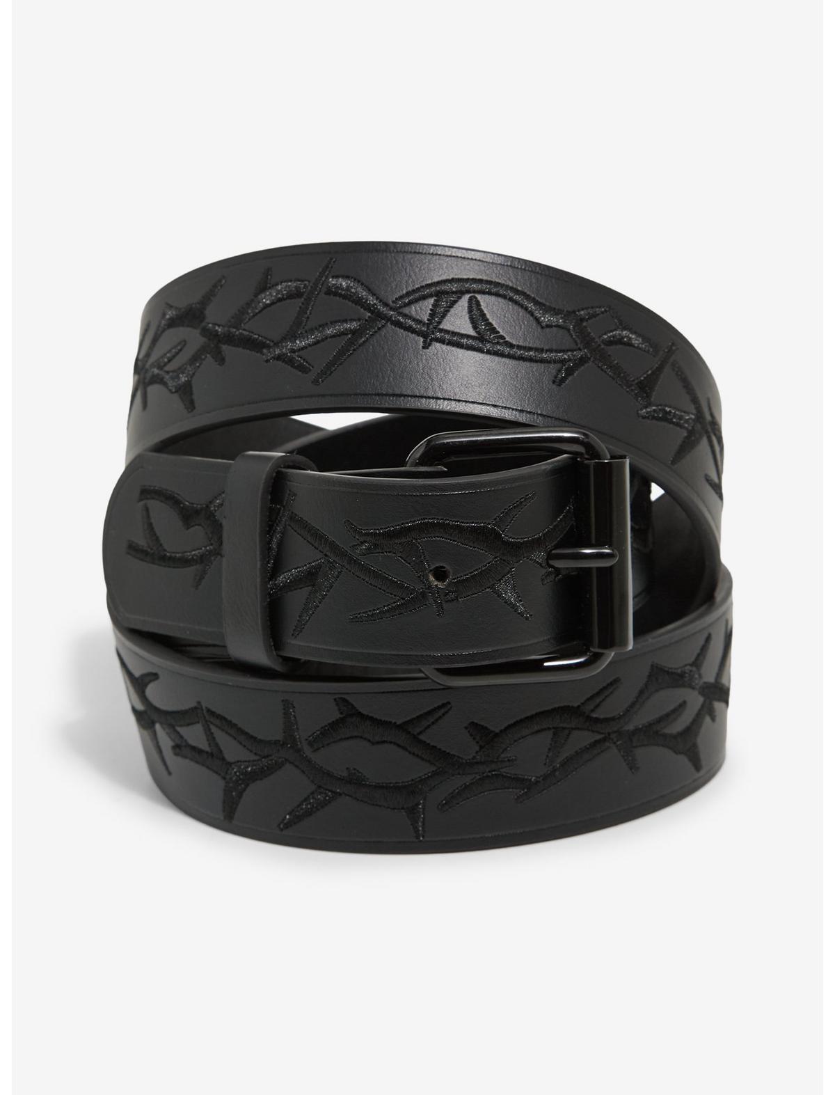 Black Cyber Sigil Belt - US 0647