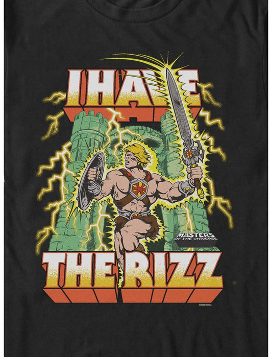 Masters Of The Universe He-Man Rizz T-Shirt - US 0516
