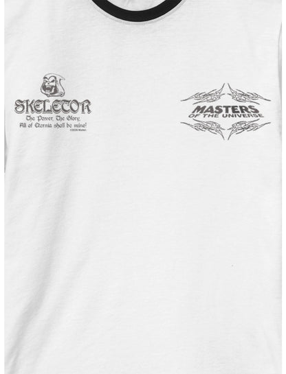 Masters Of The Universe Skeletor Lord Of Destruction Ringer T-Shirt - US 6061