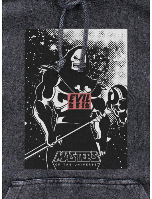 Masters Of The Universe Evil Skeletor Mineral Wash Hoodie - US 4952