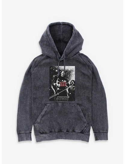 Masters Of The Universe Evil Skeletor Mineral Wash Hoodie - US 4952